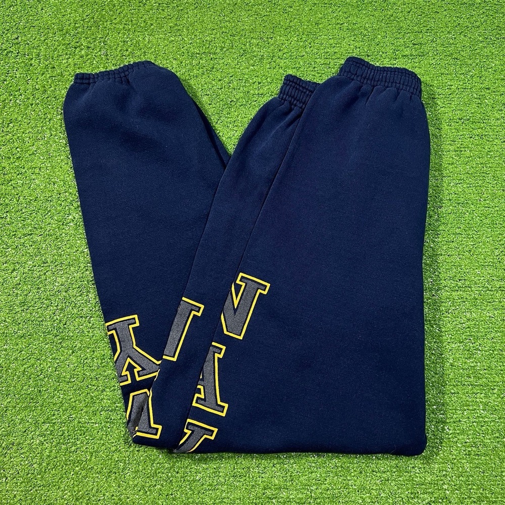 Vintage Soffe USA Made US Navy Sweatpants M Jogger Fleece Naval Academy Training